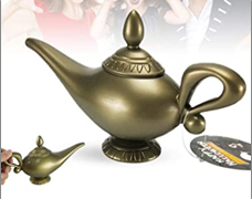 מנורת הג'יני אלאדין בשקית PVC עם כארד/ 12 יחידות במארז