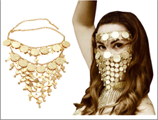 שרשרת לרקדנית/ 6 יחידות במארז