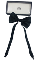 פפיון איכותי שחור בקופסא מעוצבת 12 יחידות במארז