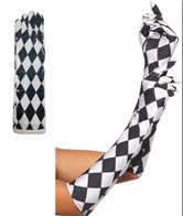 כפפות שח מט בשקית PVC עם כארד / 6 יחידות במארז