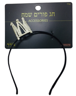 קשת מתכת כתר מלך על כארד/ 6 יחידות במארז