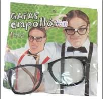 משקפיים חנון על כארד/ 12 יחידות במארז