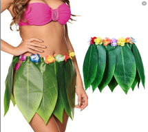 חצאית עלים על כארד עם קולב/ 6 יחידות במארז