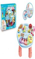 שולחן פעילות זחל כולל אורות ומוזיקה בקופסא 36 ס"מ