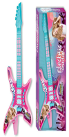 גיטרה חשמלית וורוד בנות גודל 62 ס"מ כולל אורות ומוזיקה בקופסא 64 ס"מ