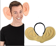 קשת אוזניים גדולות/ 6 יחידות במארז