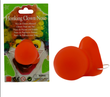 אף ליצן גומי מצפצף על כארד/ 24 יחידות במארז