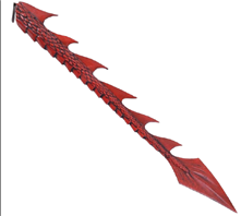 זנב דרקון אדום /2 יחידות במארז