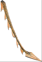 זנב דרקון כתום /2 יחידות במארז