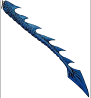זנב דרקון כחול /2 יחידות במארז