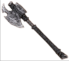 גרזן מחומר PU איכותי גודל 58 ס"מ/ 2 יחידות במארז