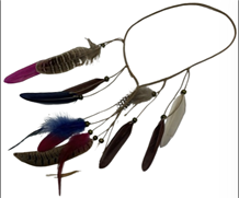 סרט ראש 12 נוצות להיפית על כארד/ 12 יחידות במארז