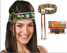 סרט ראש סמל השלום להיפית על כארד/ 6 יחידות במארז