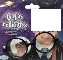 משקפיים סטודנט על כארד/ 6 יחידות במארז