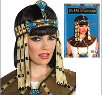 כתר מעוצב לקלאופטרה על כארד/ 6 יחידות במארז