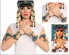 צמידים מעוצבים לקלאופטרה על כארד/ 6 יחידות במארז