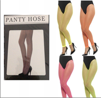 גרביון רשת זוהרים על כארד/ 6 יחידות במארז מיקס 6 צבעים