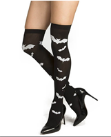 גרביון שחור עטלפים על כארד/ 6 יחידות במארז