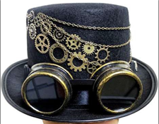 כובע מידברן עם משקפיים /6 יחידות במארז