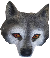 מסכה נשר מחומר EVA על כארד/ 6 יחידות במארז