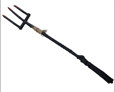 קלשון גודל 108 ס"מ על קולב לתלייה/ 6 יחידות במארז