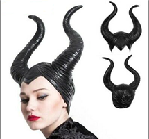 כובע קרניים מיליפיסנט מחומר גומי איכותי/ 2 יחידות במארז