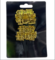 טבעת HIP HOP לראפר על כארד/ 6 יחידות במארז