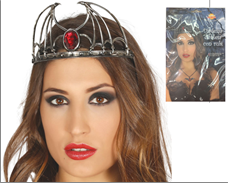 כתר ערפדית רובי על כארד/ 6 יחידות במארז