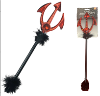 קלשון שטן מעוצב על כארד/ 6 יחידות במארז