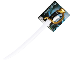 חרב נסיך כולל אורות ומוזיקה גודל 37 ס"מ על כארד/ 3 יחידות במארז