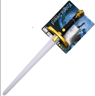 חרב אביר אריה כולל אורות ומוזיקה גודל 30 ס"מ על כארד/ 3 יחידות במארז