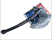 גרזן פיראט גודל 52 ס"מ על כארד/ 6 יחידות במארז