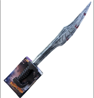 חרב לוחם ספרטה עם דם גודל 70 ס"מ על כארד/ 6 יחידות במארז