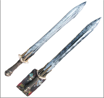 חרב רומאית על כארד/ 6 יחידות במארז