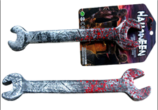 מפתח ברגים עם דם זומבי יום המתים על כארד 40 ס"מ