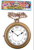 שרשרת שעון שודד ים פיראט גודל 23 ס"מ בשקית PVC עם כארד/ 6 יחידות במארז