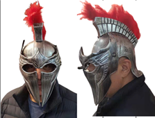 כובע לוחם ספרטה  רומאי ברשת