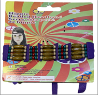 צמיד להיפי על כארד/ 6 יחידות במארז