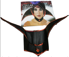 קולר בד לערפד על כארד/ 6 יחידות במארז