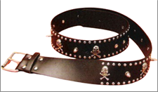 חגורה גולגולות לפאנקיסט/ 6 יחידות במארז