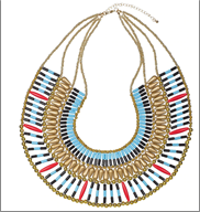 שרשרת מפוארת לקלאופטרה/ 6 יחידות במארז