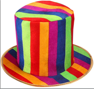 כובע צבעוני/ 6 יחידות במארז