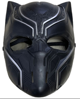 מסכה גיבור על שחור על כארד/ 6 יחידות במארז