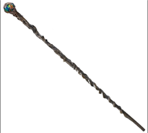 מקל מיליפיסנט מכשף/ קוסם/ 6 יחידות במארז