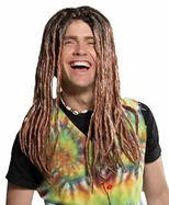 פאה ראסטות בשקית PVC עם קולב  / 6 יחידות במארז