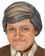 פאה זקן בשקית PVC עם קולב  / 6 יחידות במארז