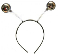 קשת כדורים חייזר דיסקו על כארד/ 6 יחידות במארז