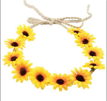 כתר חמניות על כארד/ 6 יחידות במארז