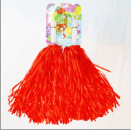 זוג מעודדות אדום 40 גרם על כארד מעוצב / 6 יח במארז