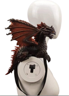 דרקון PU לכתף/ 3 יחידות במארז